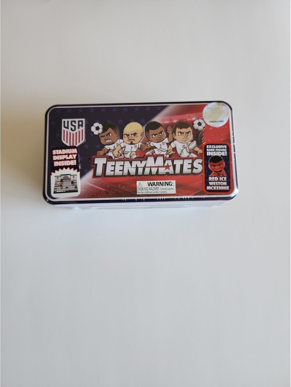 FIFA World Cup 2026 TeenyMates USMT Collector Tin Rare Figure/Display SEALED CMF